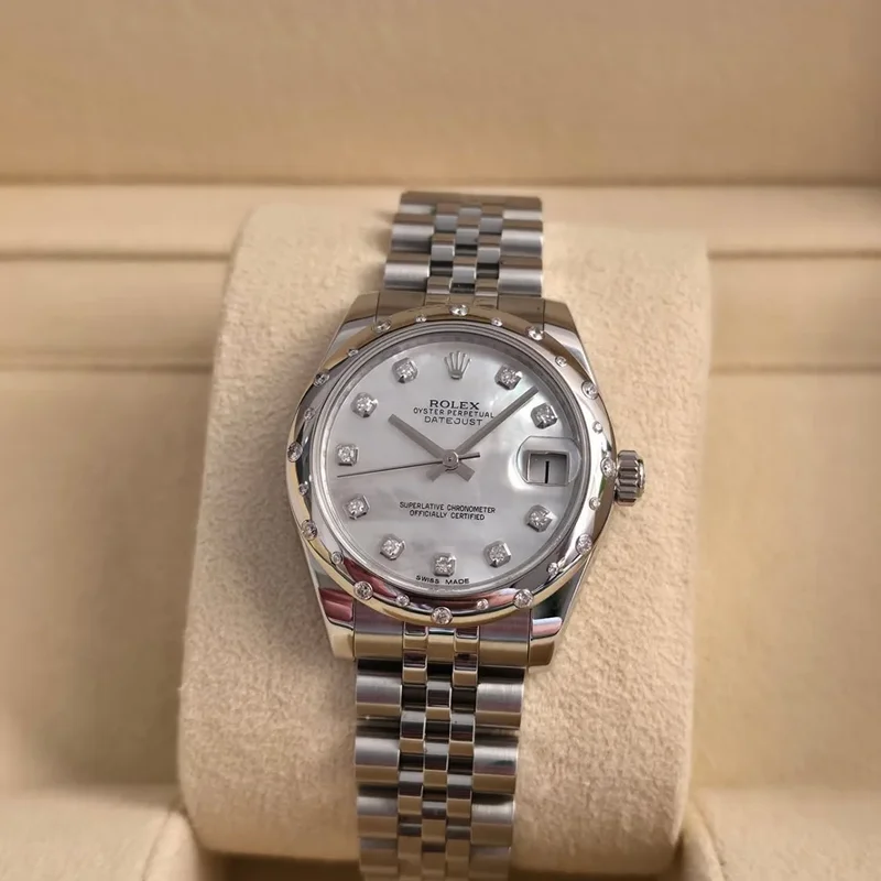 Datejust 31 Stainless Steel Domed Diamond / Jubilee / MOP
