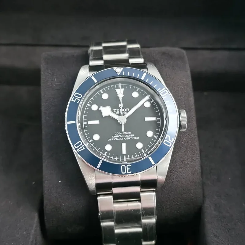 Heritage Black Bay Blue Manufacture / Bracelet