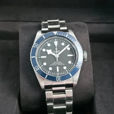Heritage Black Bay Blue Manufacture / Bracelet