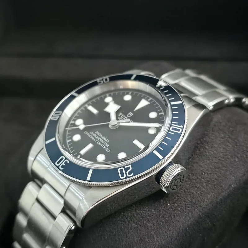 Thumb Heritage Black Bay Blue Manufacture / Bracelet