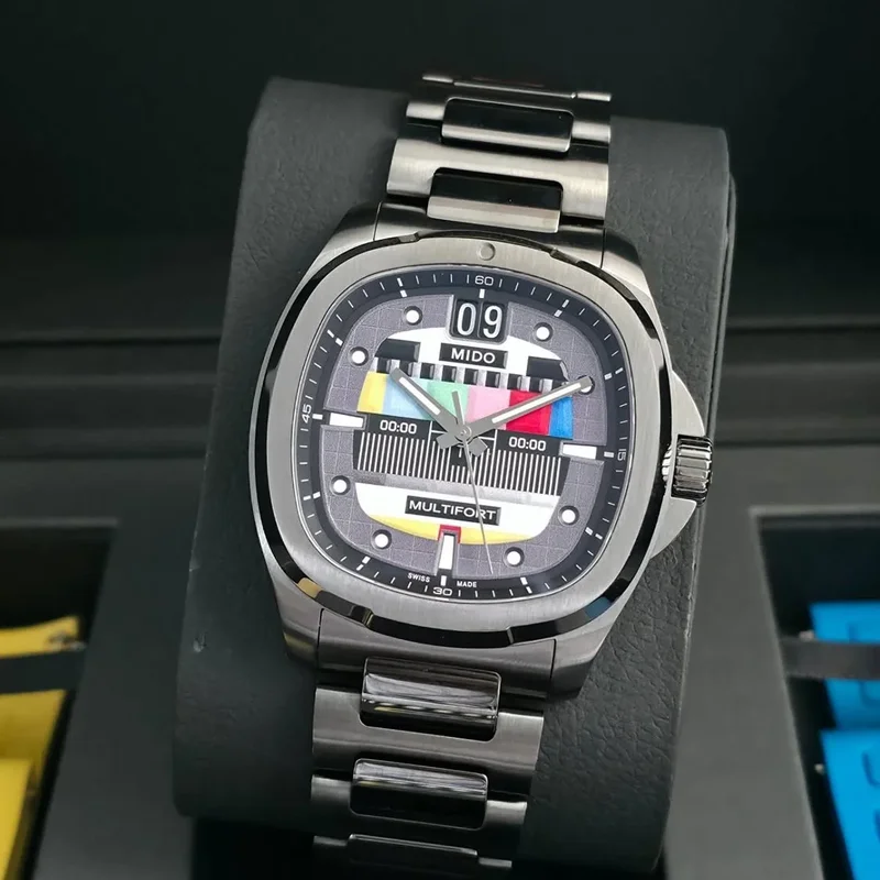 Multifort TV Big Date Stainless Steel / Special Edition