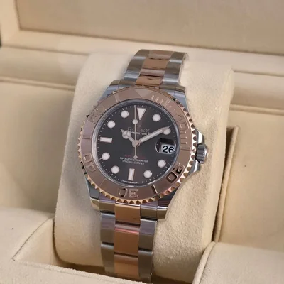 Yacht-Master 37 Rolesor Everose / Chocolate