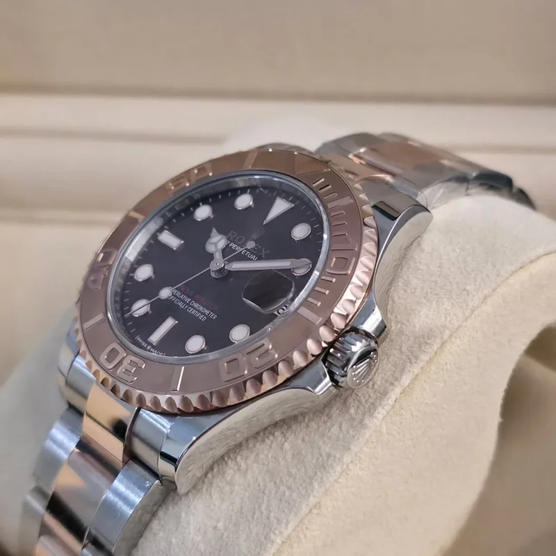 Thumb Yacht-Master 37 Rolesor Everose / Chocolate