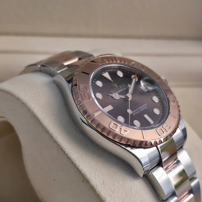 Thumb Yacht-Master 37 Rolesor Everose / Chocolate