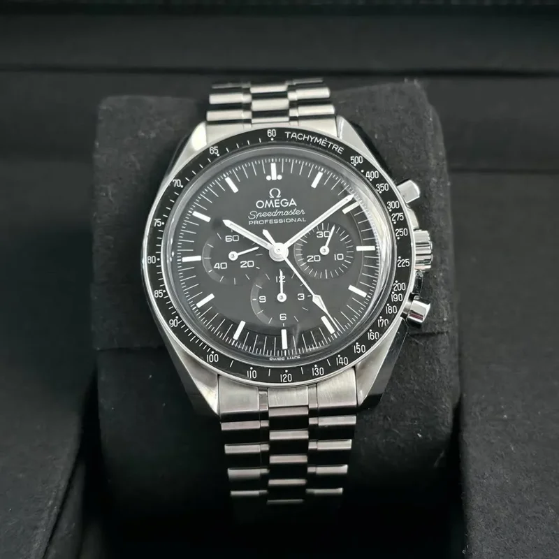 Speedmaster Professional Moonwatch 3861 Stainless Steel / Black / Plexi / Bracelet