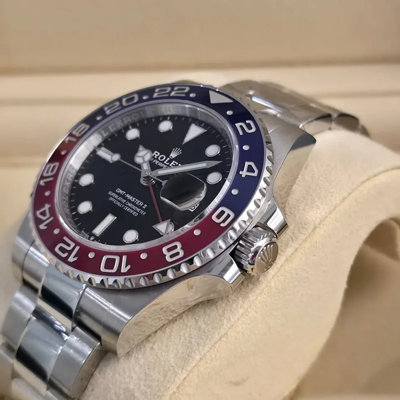 Thumb GMT-Master II Stainless Steel / BLRO / Oyster