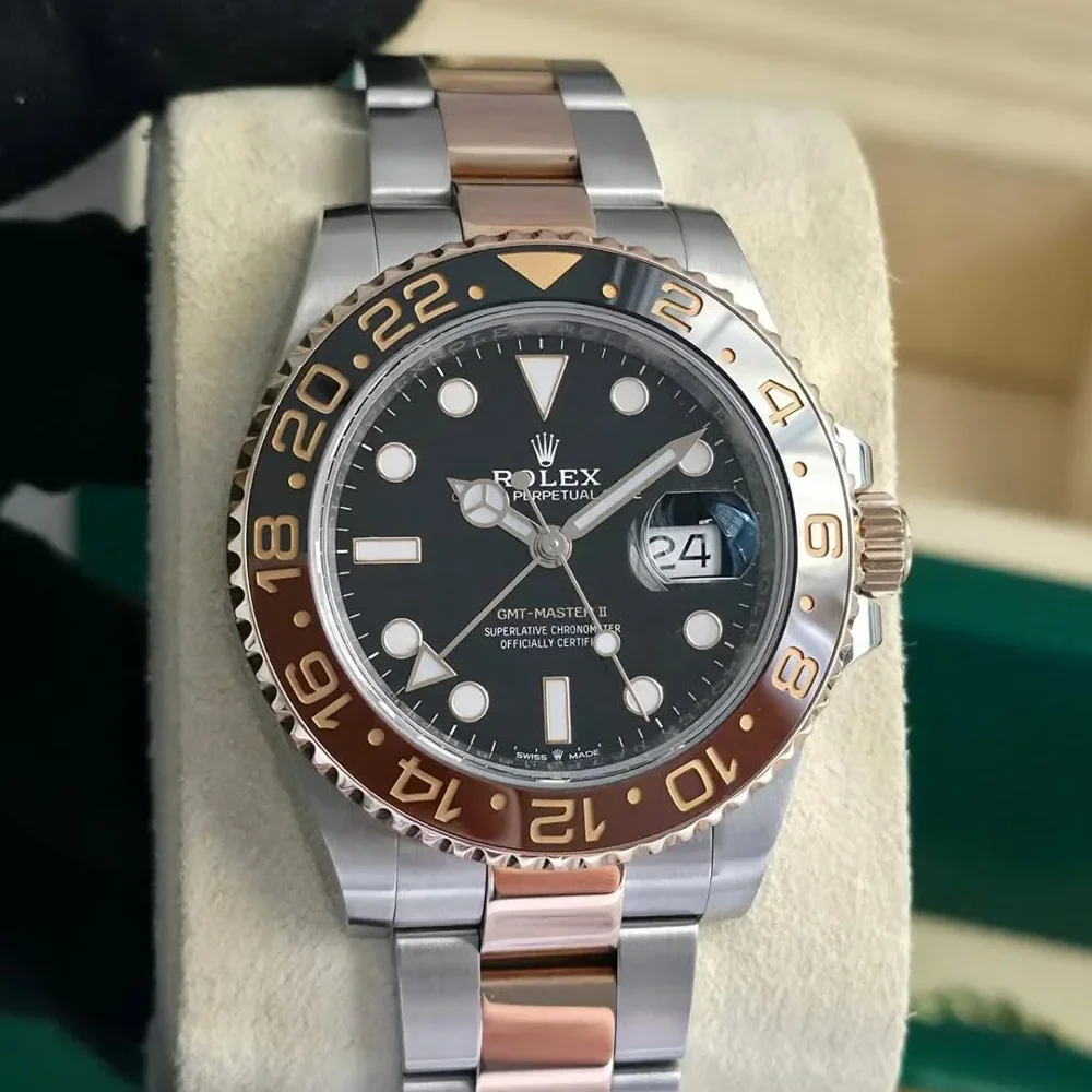 GMT-Master II Stainless Steel / Everose / CHNR / Oyster