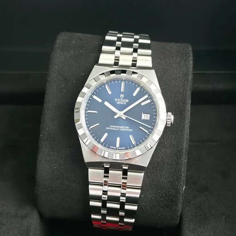 Royal Day-Date 36 Stainless Steel / Blue