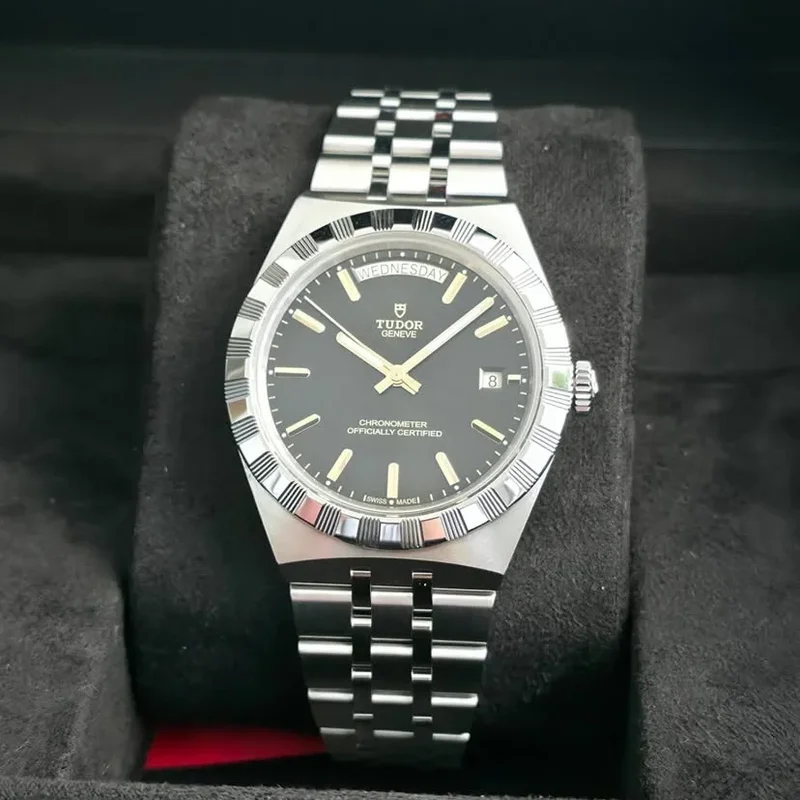 Royal Day-Date 40 Stainless Steel / Black
