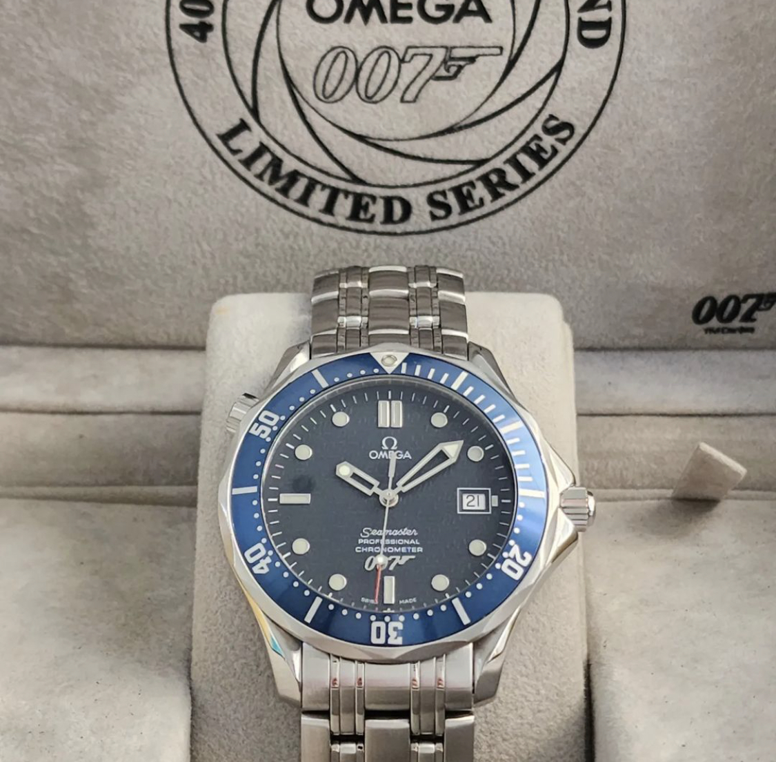 Seamaster Diver 300m Jam Tangan Omega 007 Original Jam Omega 007