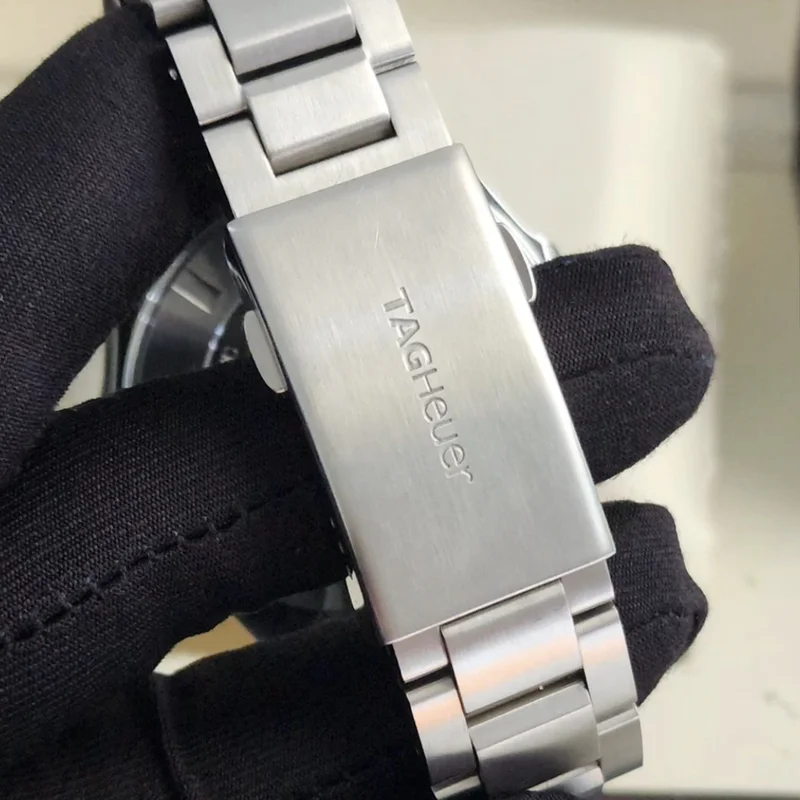 Thumb Aquaracer 300M Calibre 7 GMT Stainless Steel / Black / Bracelet