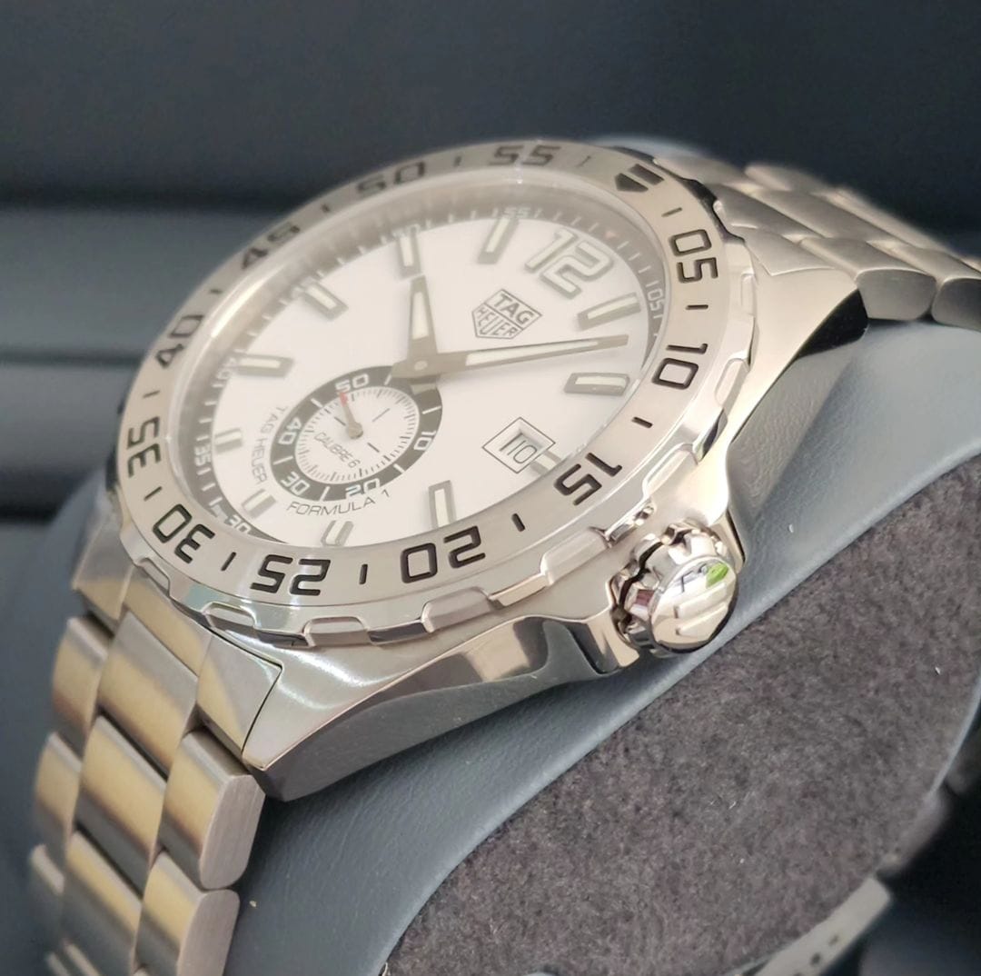 Jual TAG Heuer Formula Calibre 43 Stainless Steel White