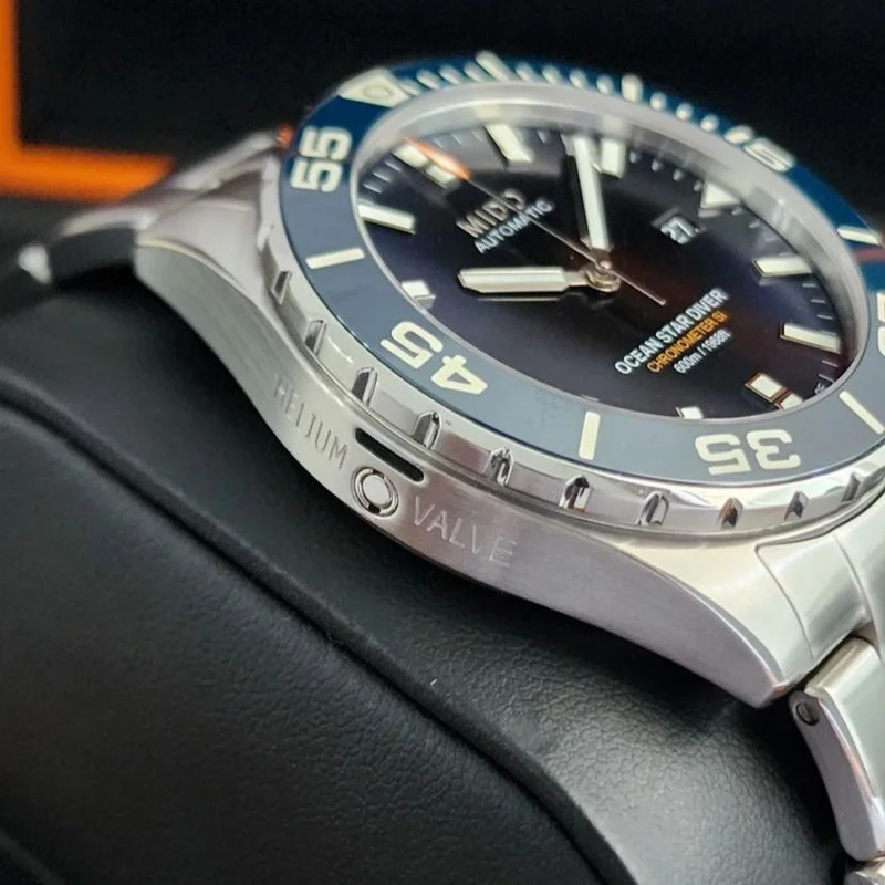 Thumb Ocean Star 600 Chronometer Stainless Steel / Blue / Bracelet