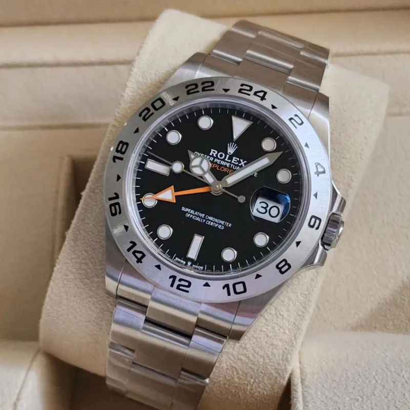 Explorer II Stainless Steel / Black