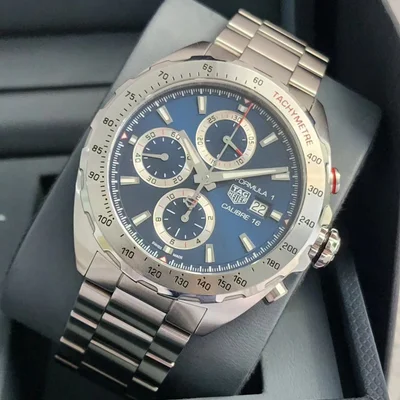 Formula 1 Automatic Chronograph 44 / Blue / Stainless Steel