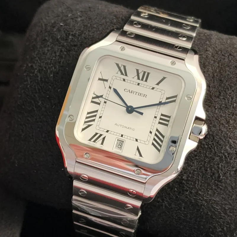 Santos White Dial Large