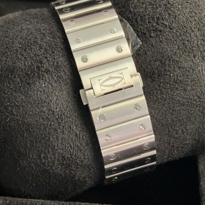 Thumb Santos White Dial Large