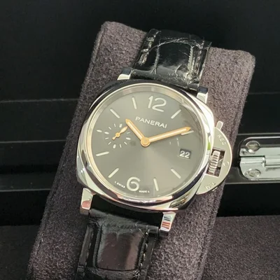 Luminor Due 38 Automatic Stainless Steel / Grey