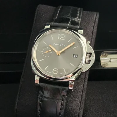 Luminor Due 38 Automatic Stainless Steel / Grey