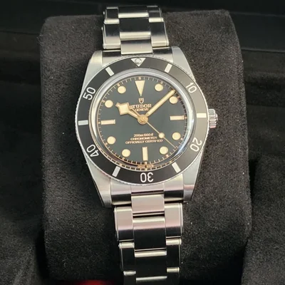 Black Bay Fifty-Four Stainless Steel / Black / Bracelet