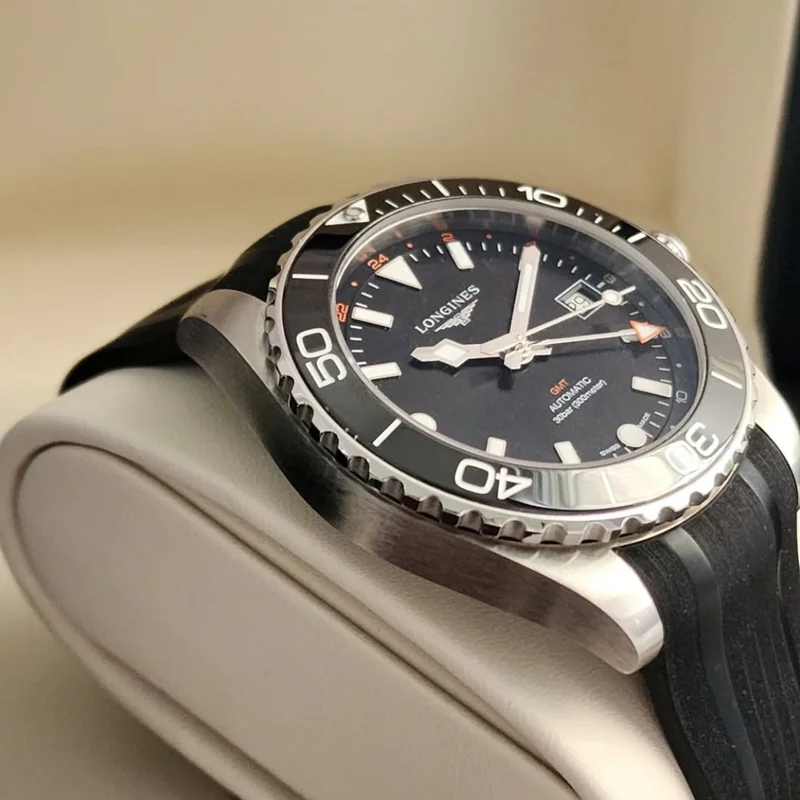 Thumb Hydroconquest GMT 41 Stainless Steel / Black / Rubber
