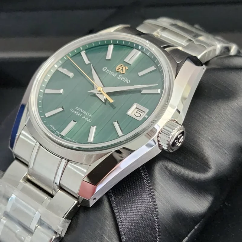 Thumb Heritage Collection Chinese Limited 2022 Automatic Hi-Beat Green Noon SBGH305