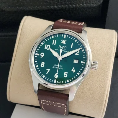 Pilot's Watch Mark XX Stainless Steel / Green