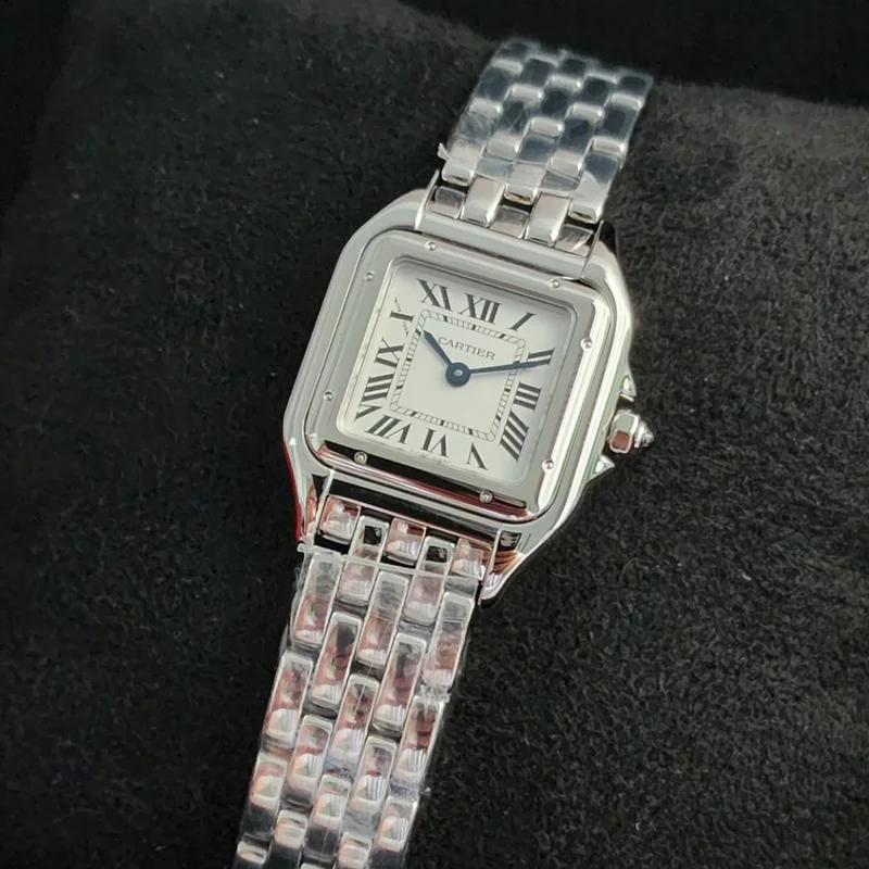 Panthere Small Stainless Steel White