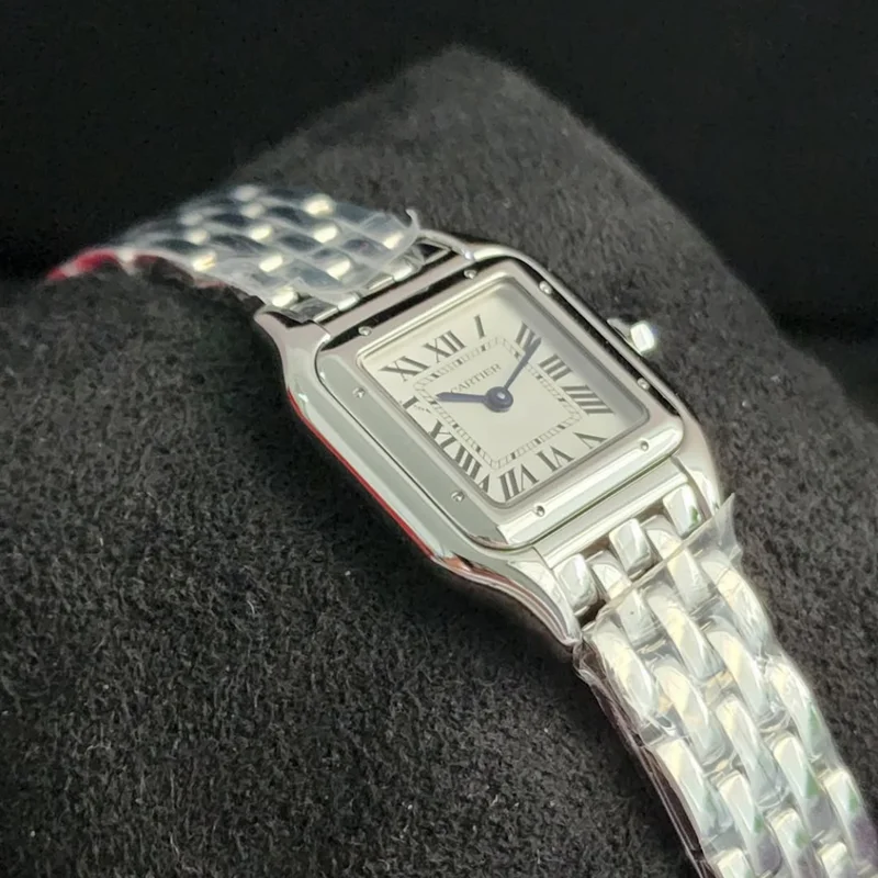 Thumb Panthere Small Stainless Steel White