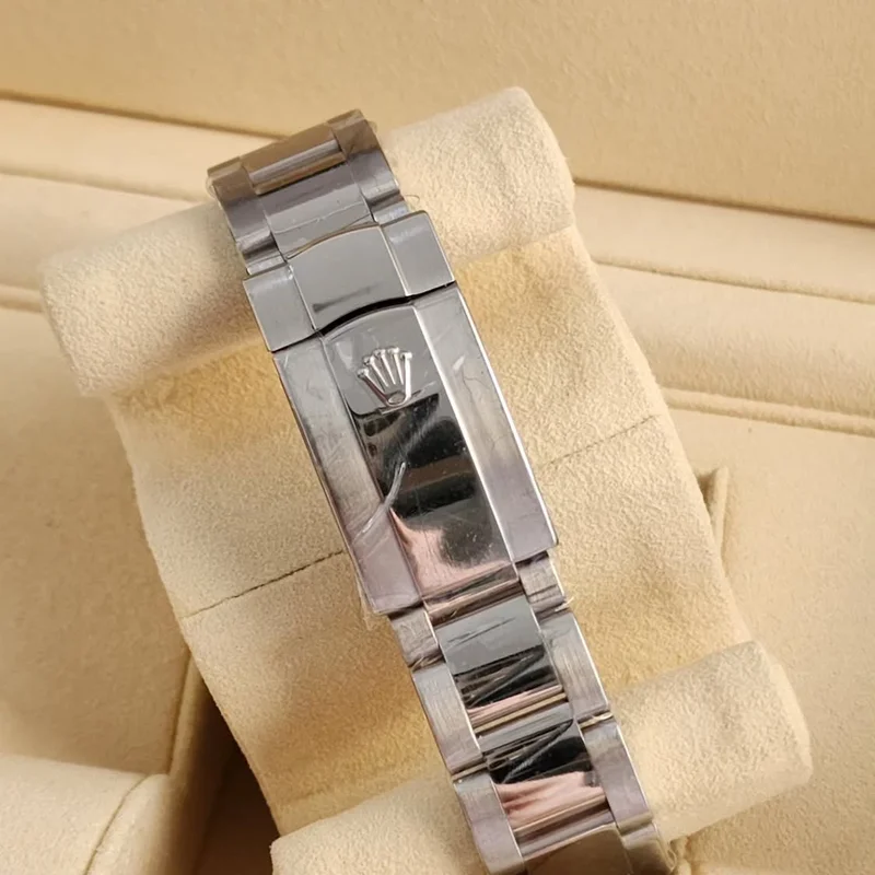 Thumb Datejust 41 Stainless Steel Fluted / Blue - Roman / Oyster