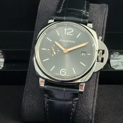 Luminor Due 42 3 Days Date Stainless Steel / Grey