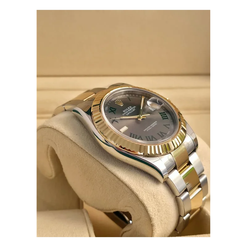 Thumb Datejust II Rolesor Slate Roman