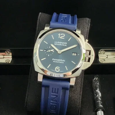 Luminor 1950 Marina 42 3 Days Automatic Stainless Steel / Blue