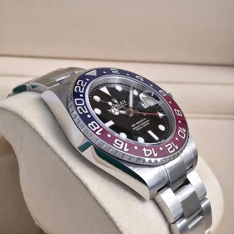 Thumb GMT-Master II Stainless Steel / BLRO / Oyster