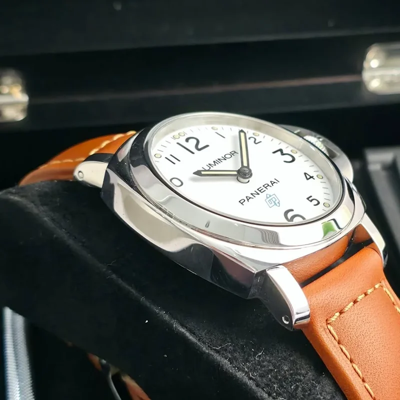 Thumb Luminor Base 44 Logo 3 Days White / Blue OP