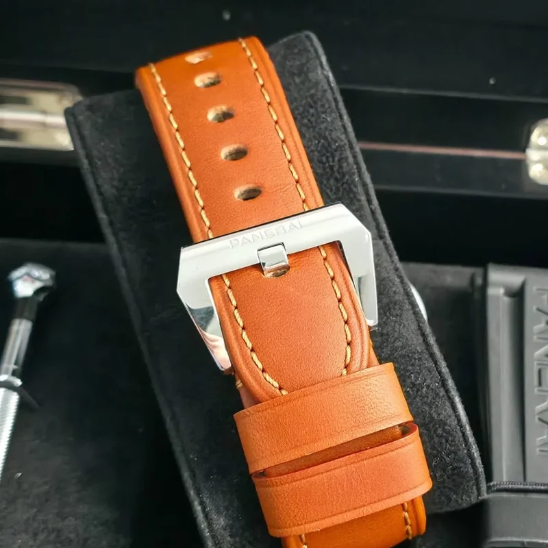 Thumb Luminor Base 44 Logo 3 Days White / Blue OP