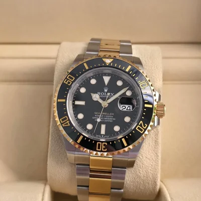 Sea-Dweller Stainless Steel / Yellow Gold / Black