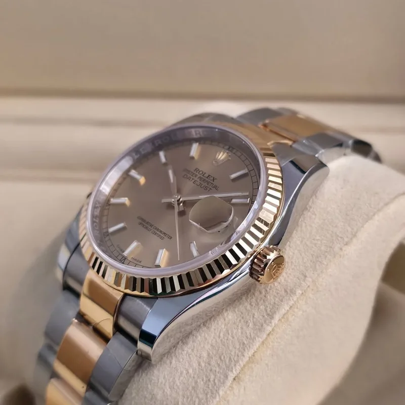 Thumb Datejust 36 Rolesor Yellow Fluted / Oyster / Champagne