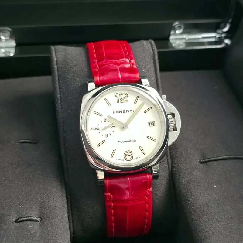 Luminor Piccolo Due 38 Automatic Stainless Steel / White