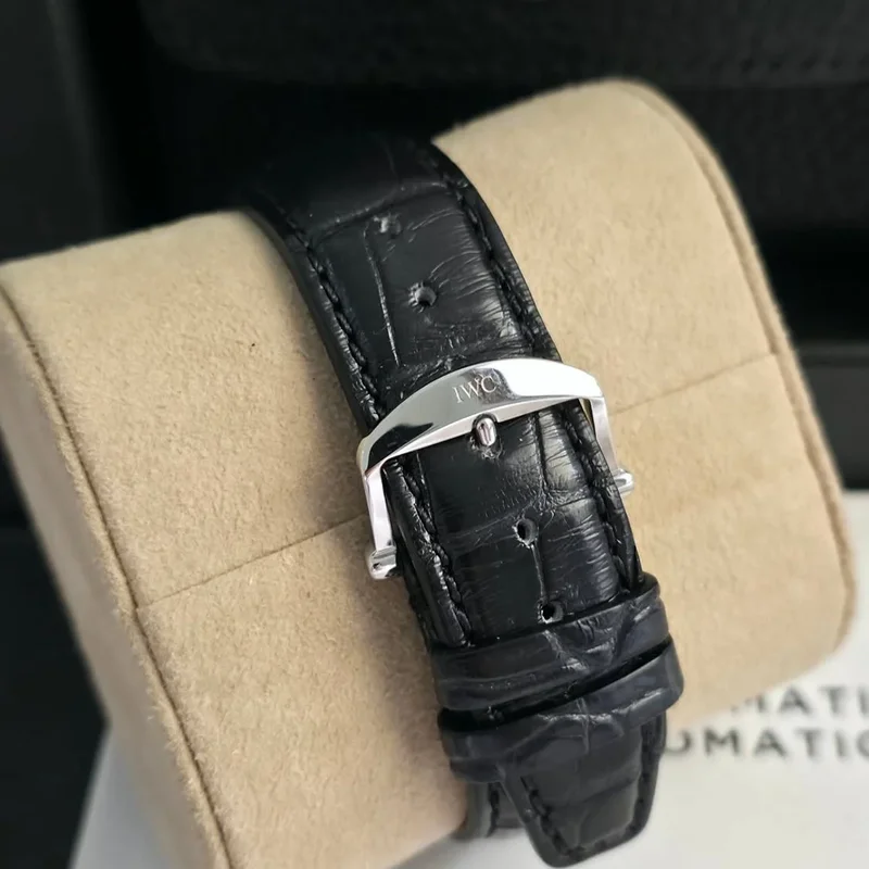 Thumb Portofino Automatic Stainless Steel / Blue / Alligator