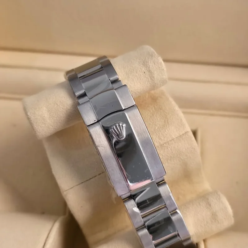 Thumb Datejust 41 Stainless Steel Fluted / Oyster / Dark Rhodium - Diamond