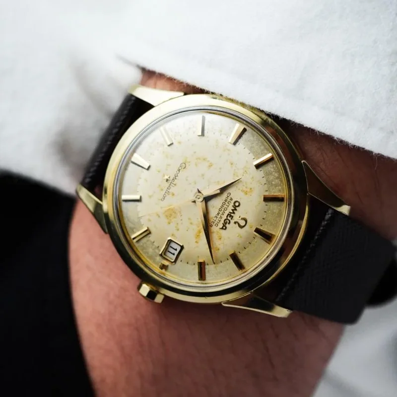 Thumb Omega constellation Jumbo gold top 14777