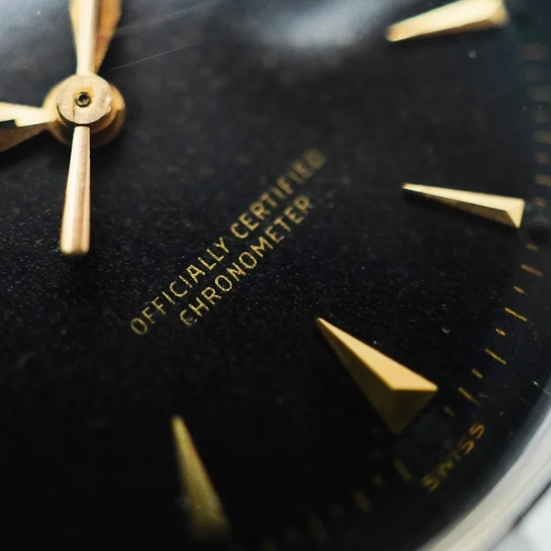 Thumb Rolex Datejust 6305-2 Black Dial