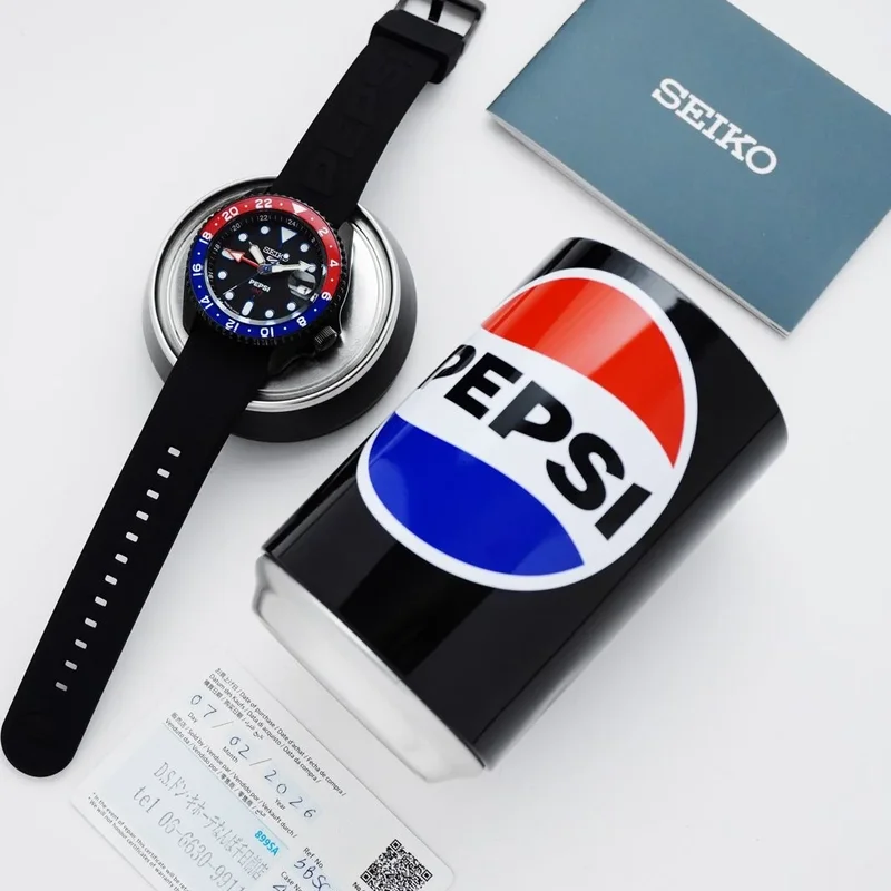 Thumb Seiko x Pepsi Collaboration