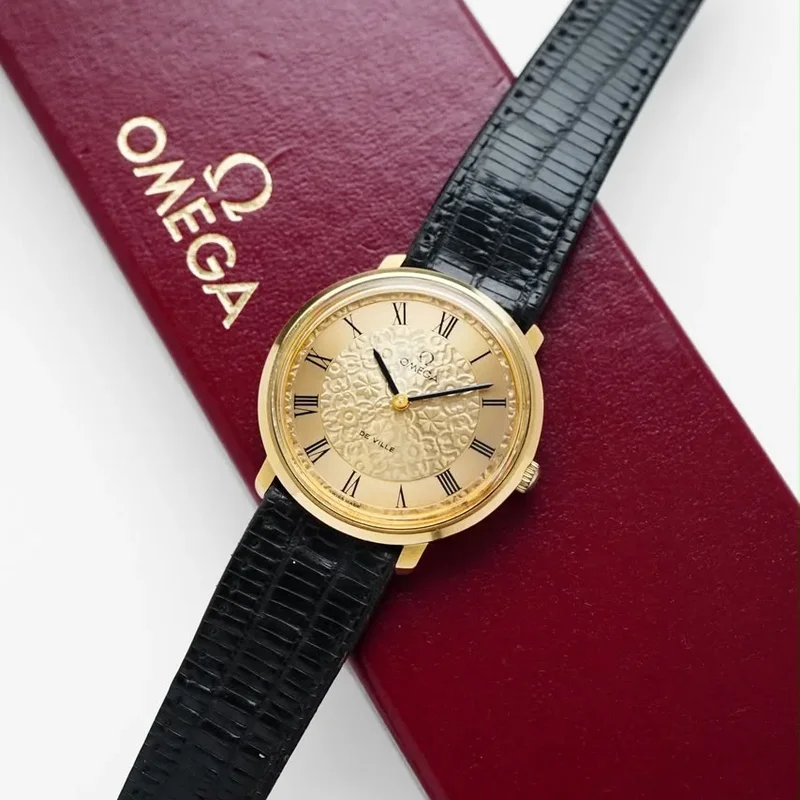 Thumb Omega De ville Floral Dial