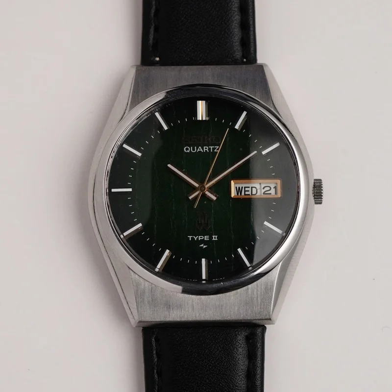メンズ SEIKO TYPE II 希少文字盤 4336-8060 クォーツ 腕時計