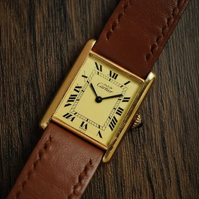 Cartier Tank Vermeil 