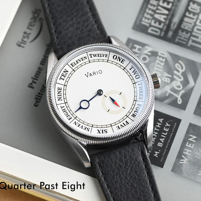 Thumb Vario NAVI Single Hand Cloud White Small Seconds Compass