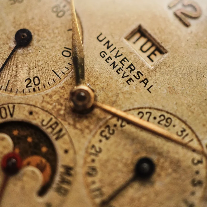 Thumb Universal Genève Triple Calendar Moonphase Ref. 41501 Cal. 291