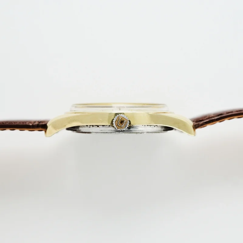 Thumb Universal Genève Polerouter Date Ref. 204504/2 Tropical Choco Crosshair Dial